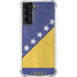 Bosnia and Herzegovina Flag Distressed Galaxy S22 Clear Case